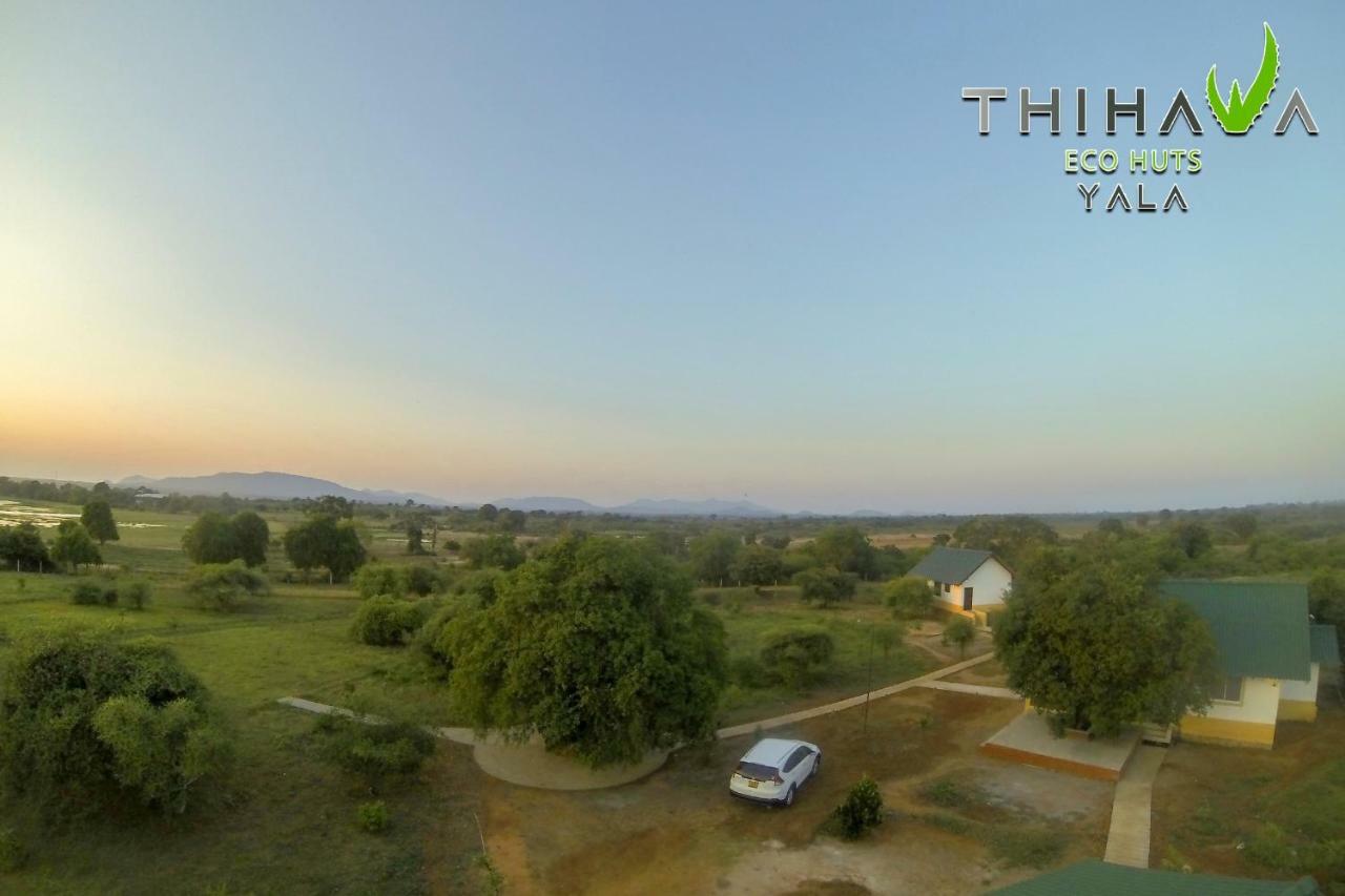 Thihawa Eco Huts Yala Bed & Breakfast Tissamaharama Exterior photo