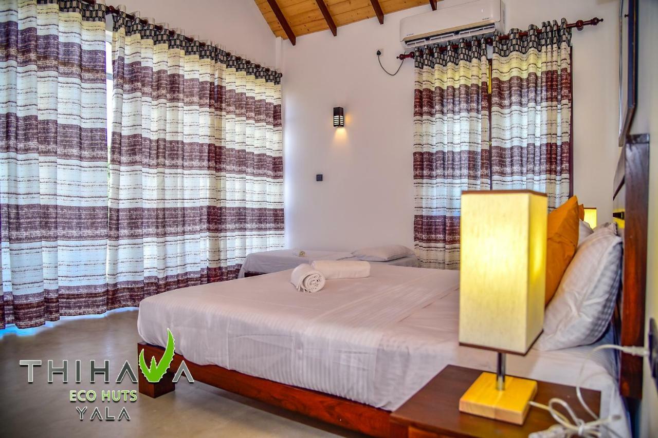 Thihawa Eco Huts Yala Bed & Breakfast Tissamaharama Exterior photo